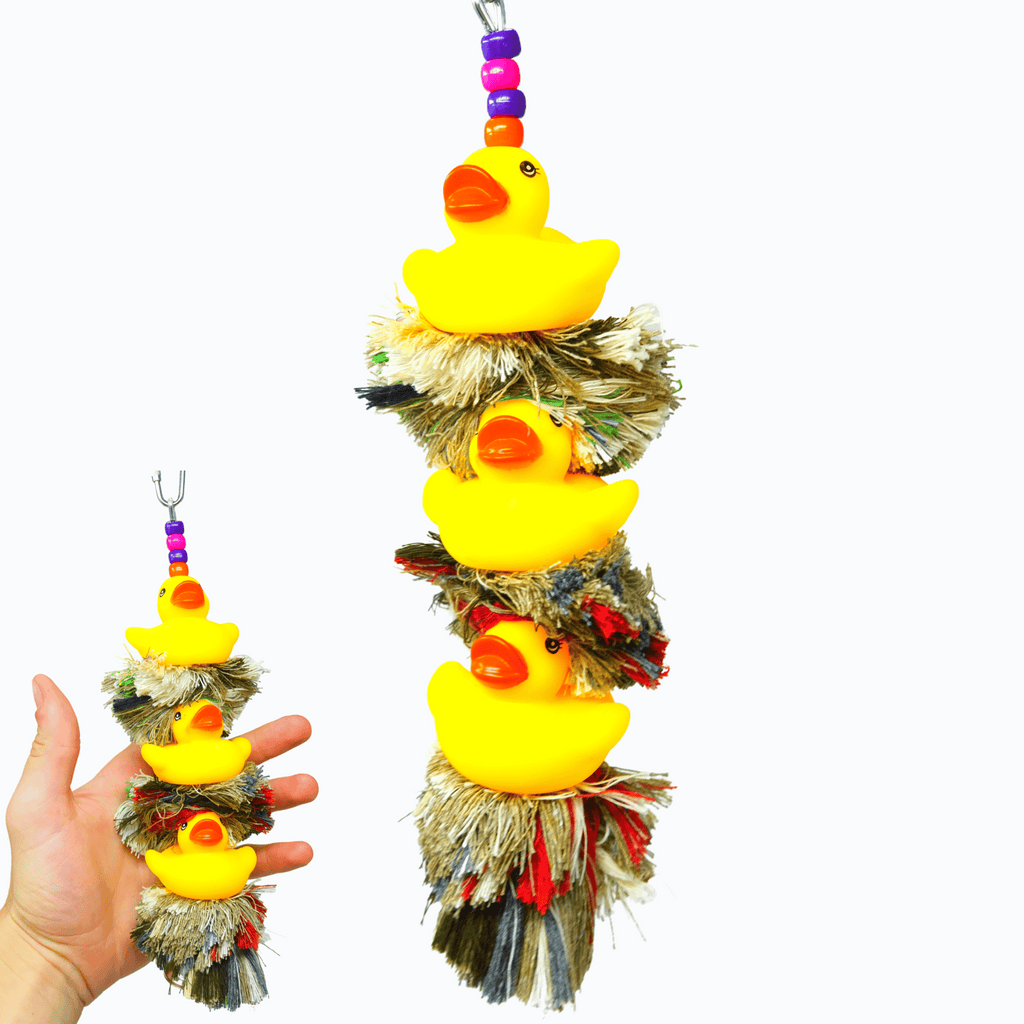 1124 Triple Ducky Plucker - Bonka Bird Toys