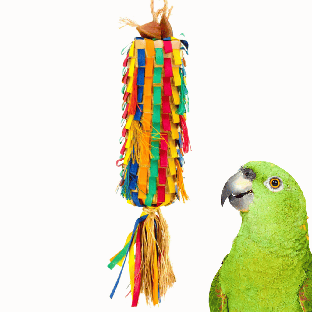 03358 Large Straight Rainbow Pinata - Bonka Bird Toys