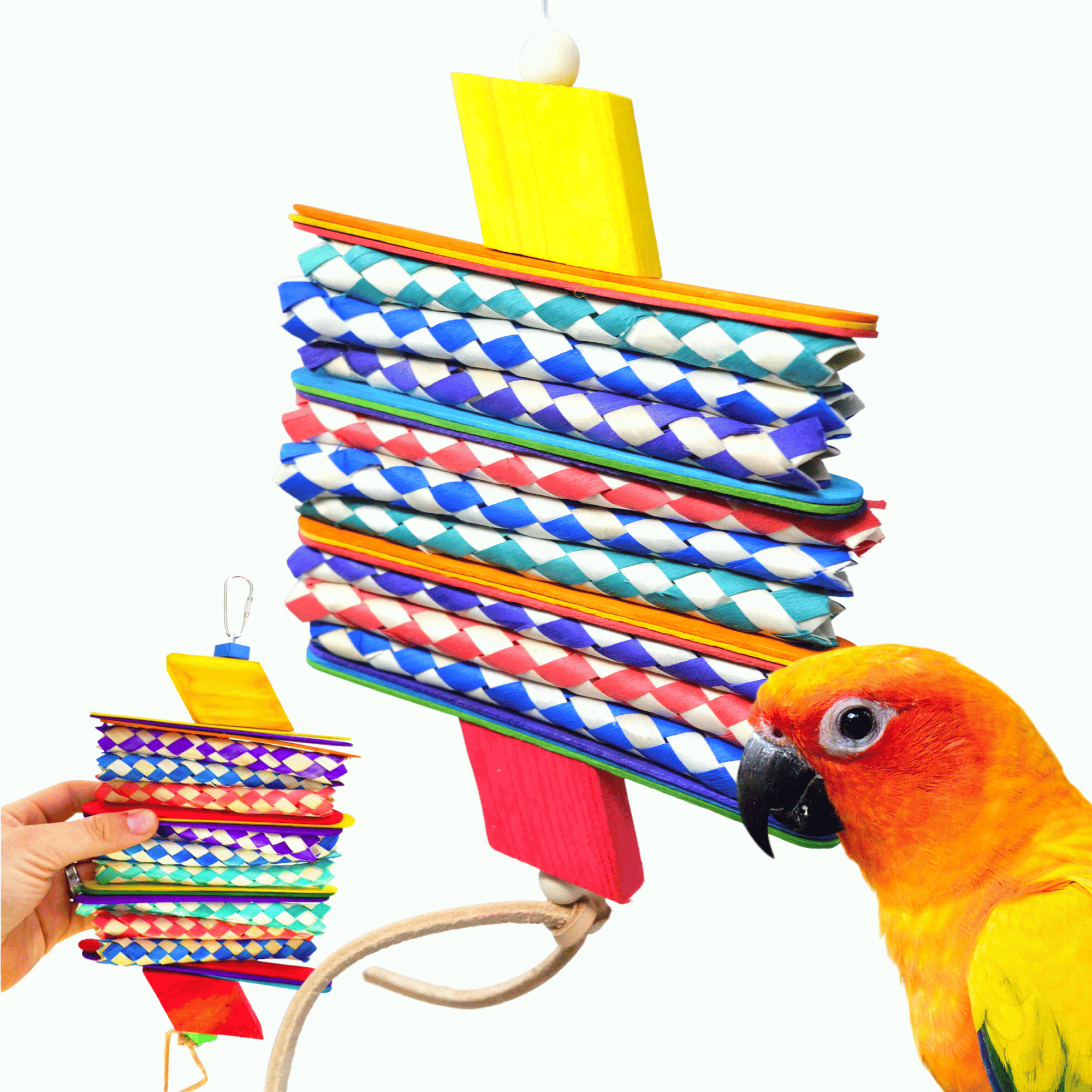 1081  4 Step shredder - Bonka Bird Toys