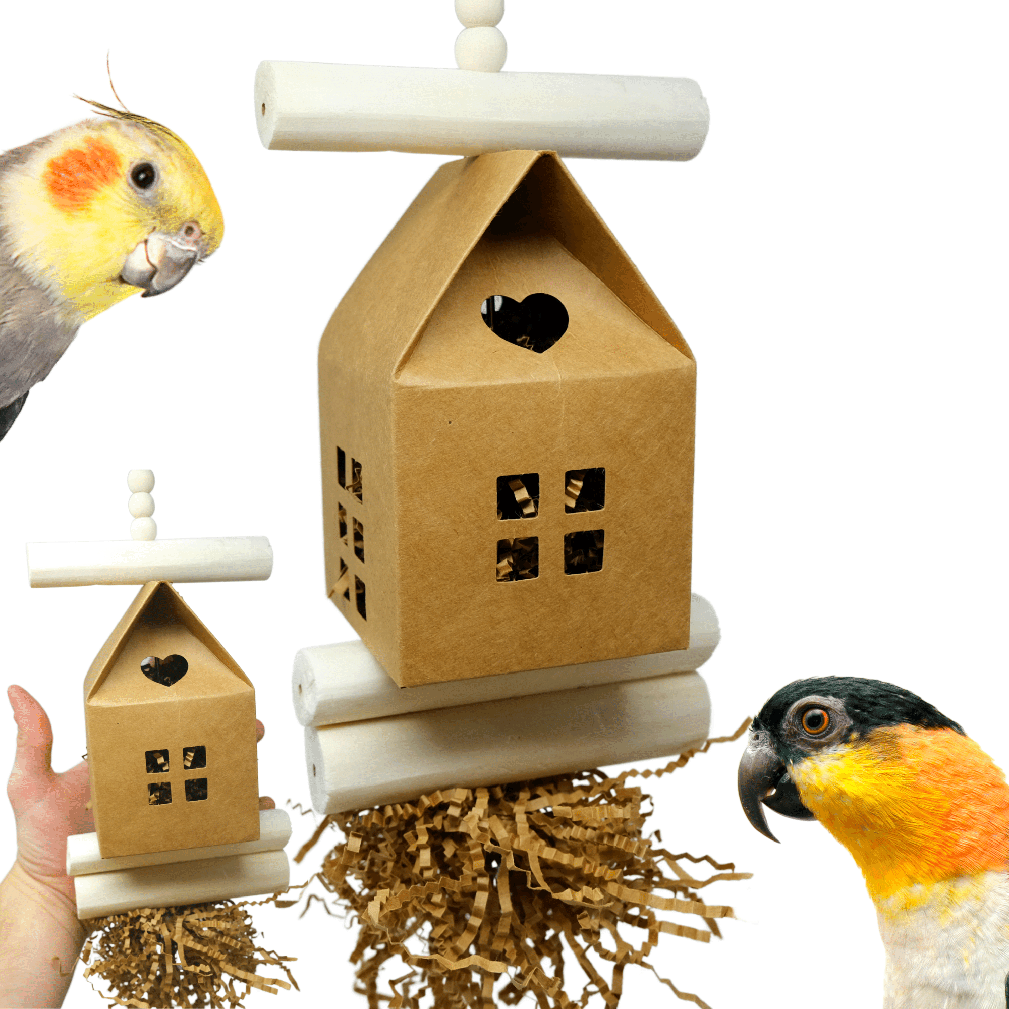 2610 Sola Log Cabin - Bonka Bird Toys