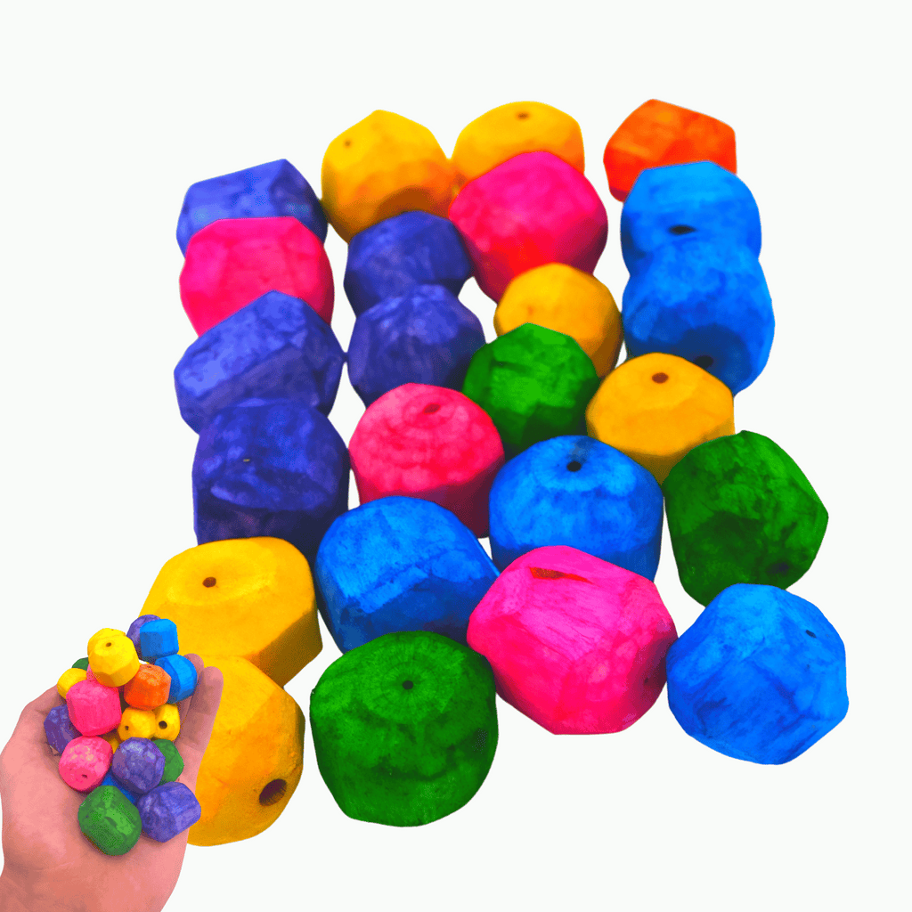 2530 Pk24 Colored Sola Rocks - Bonka Bird Toys