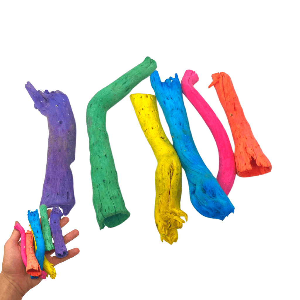 Colored Gobi Tail - Bonka Bird Toys