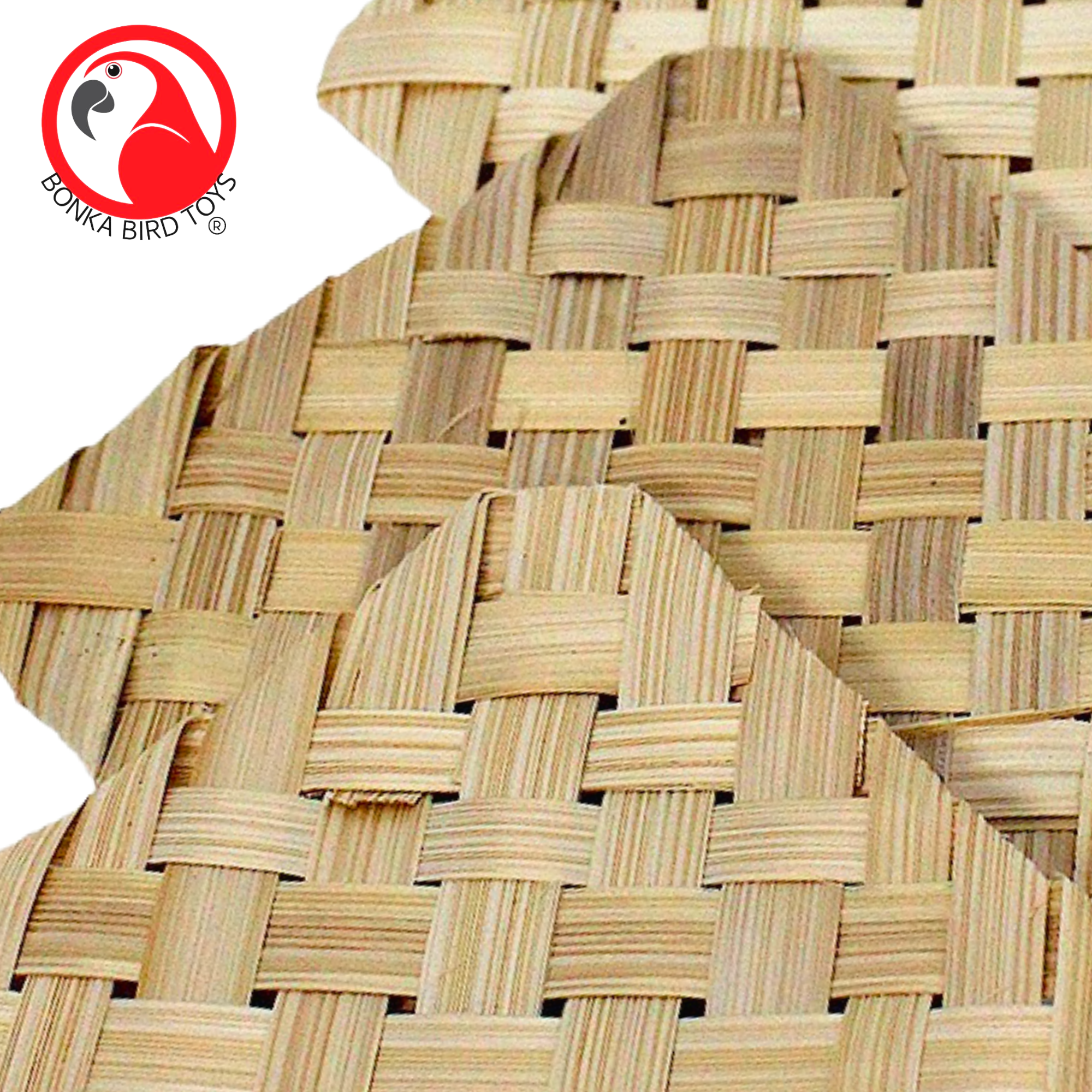 3428 Pk4 Palm 4-Inch Mats - Bonka Bird Toys