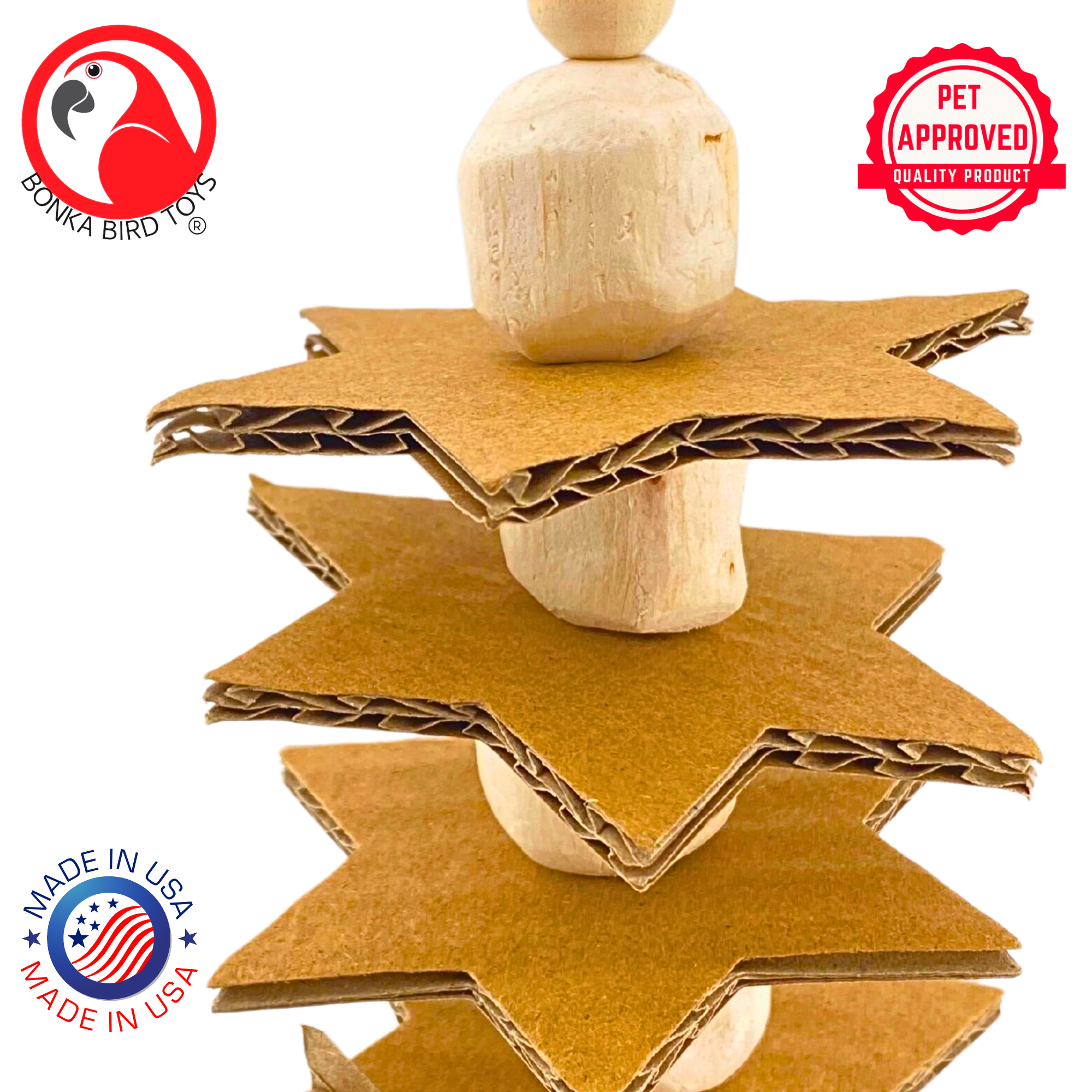 1148 Long Sola Star - Bonka Bird Toys