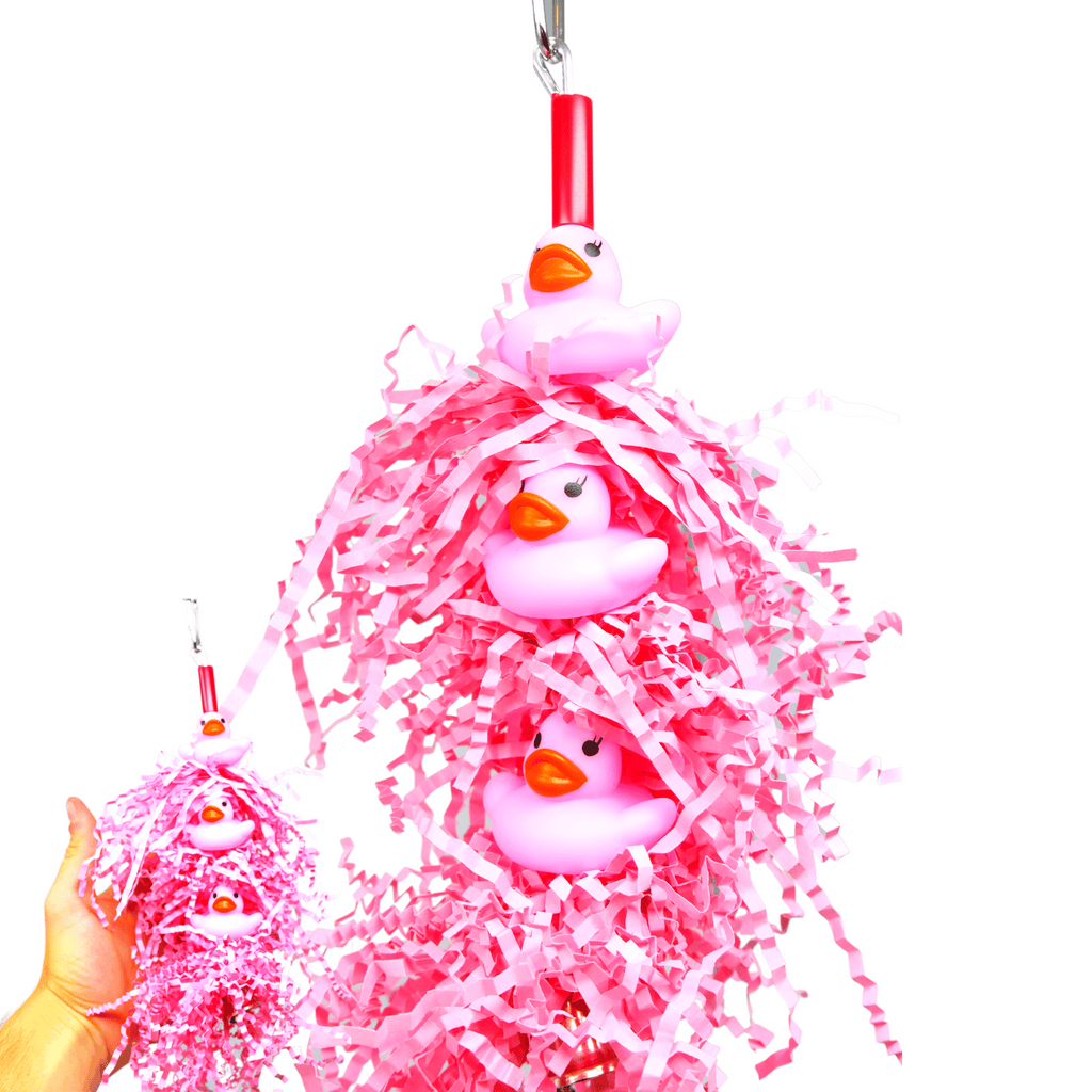 2957 Triple Pink Duck - Bonka Bird Toys