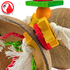 2772 Coconut Double Spinner - Bonka Bird Toys