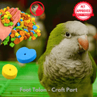 1695 Pack of 400 Foam Beads - Bonka Bird Toys