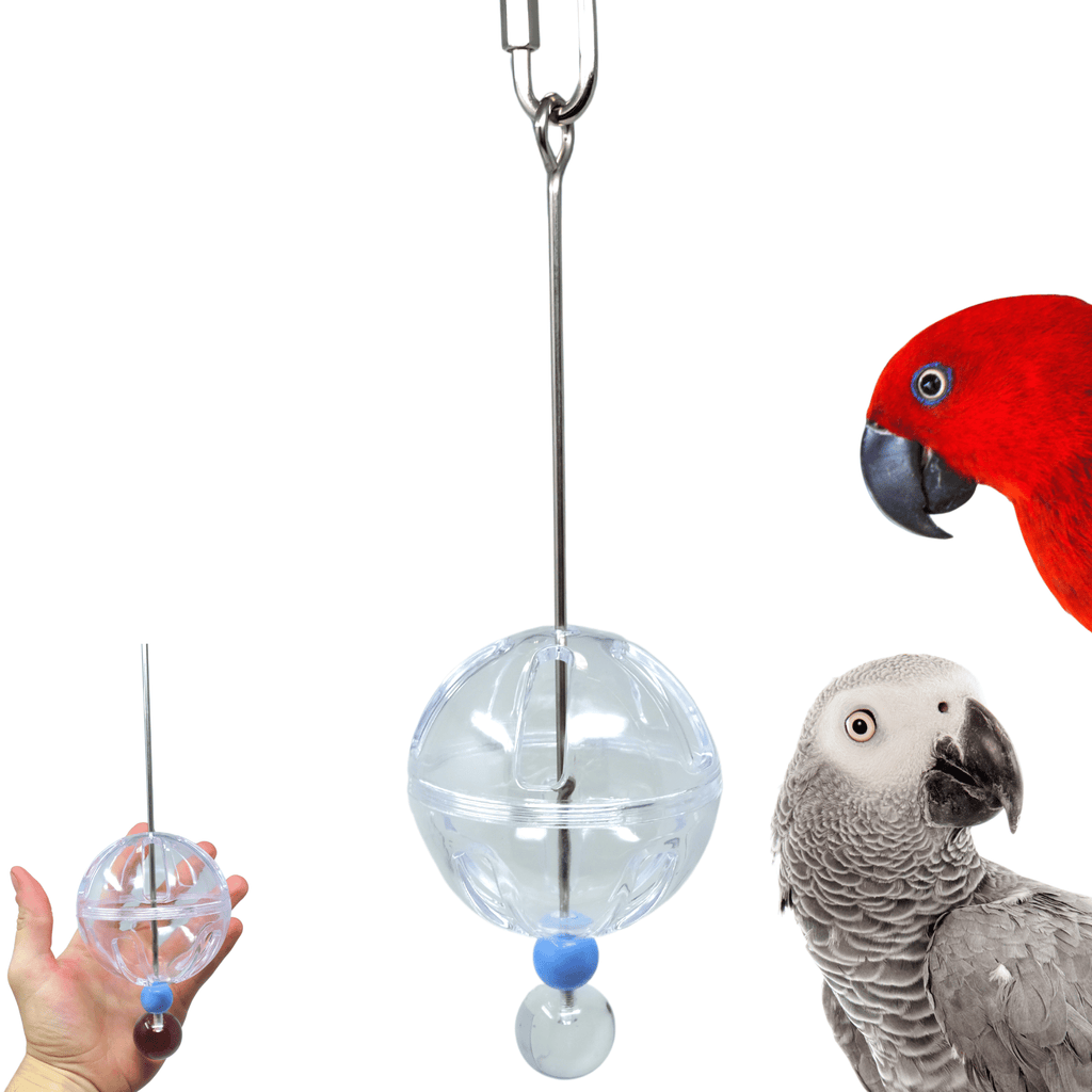 2233 Ball Working Lunch Skewer - Engaging Foraging Bird Toy from Bonka Bird Toys - Bonka Bird Toys