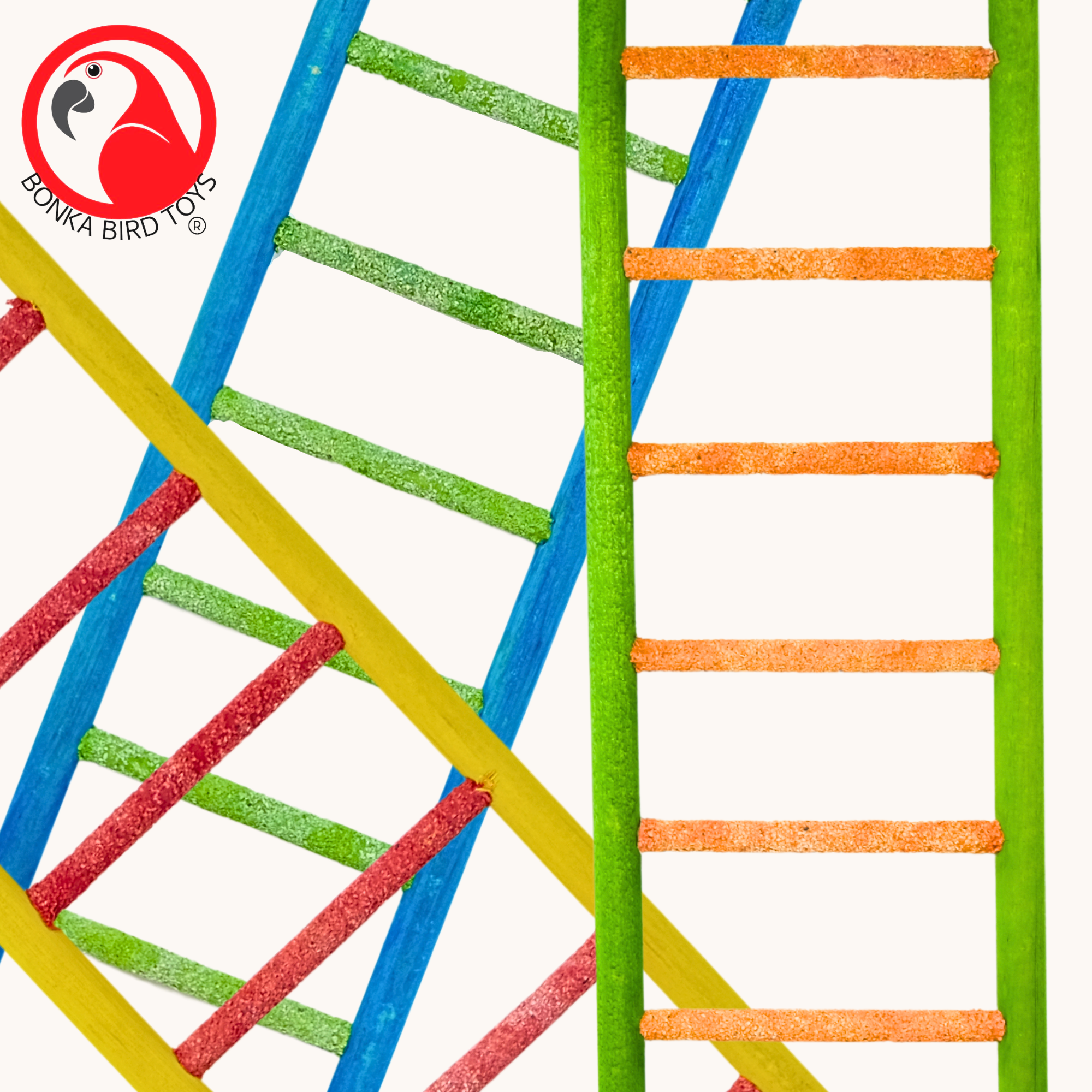 30803 Medium 14" Pedi-Ladder - Bonka Bird Toys