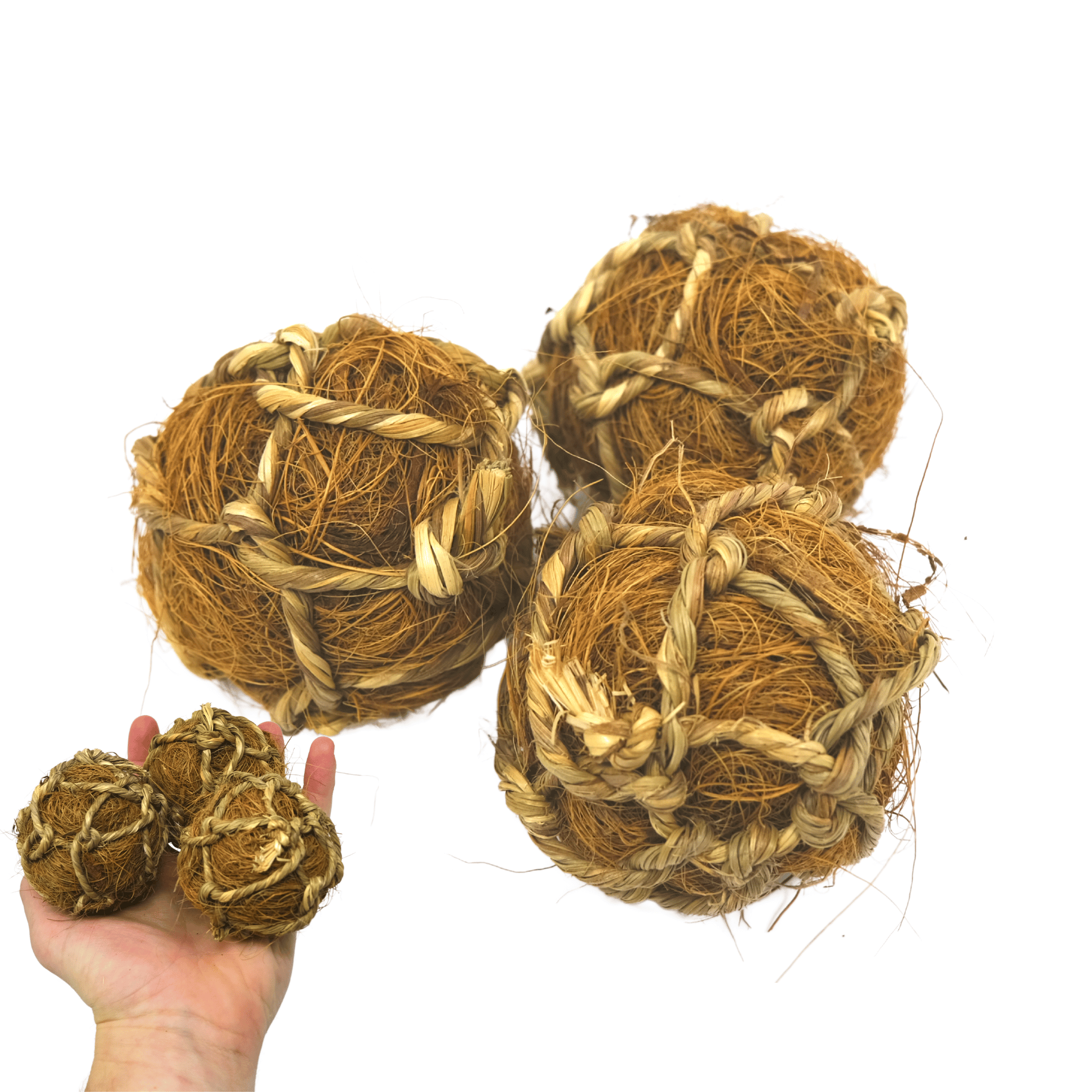 1276 PK3 Coconut Fiber Ball - Bonka Bird Toys