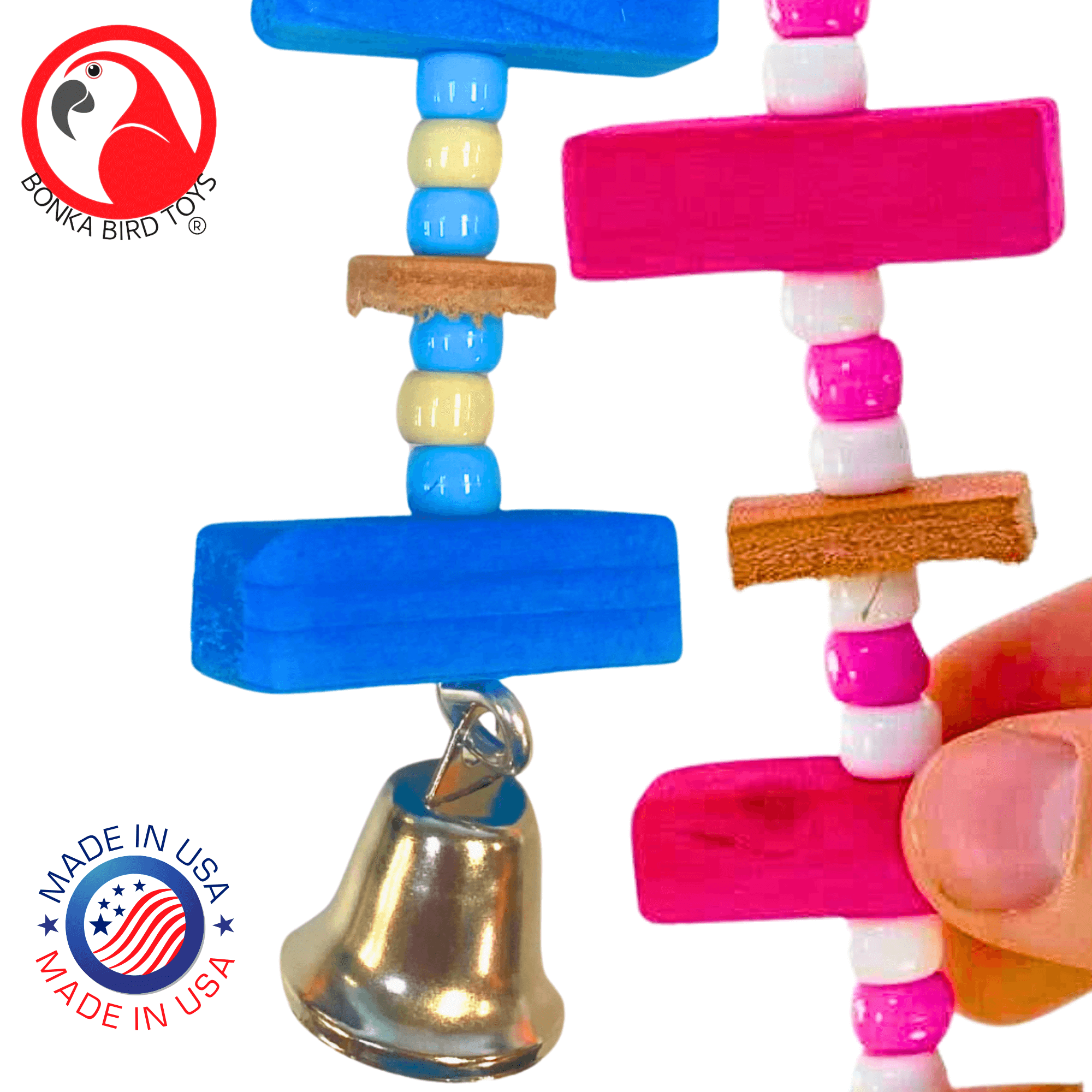 1076 Mini Block - Bonka Bird Toys
