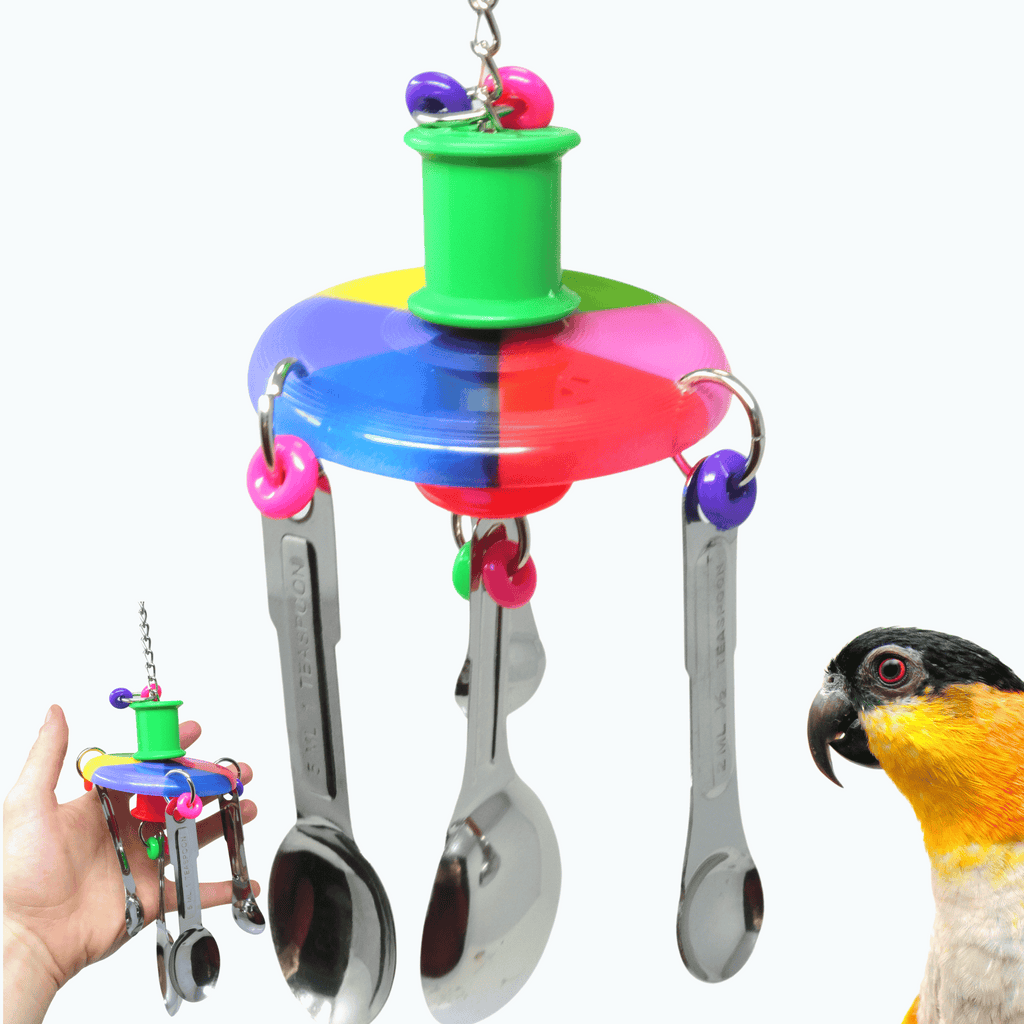 3156 Spoon Spinner SALE - Bonka Bird Toys