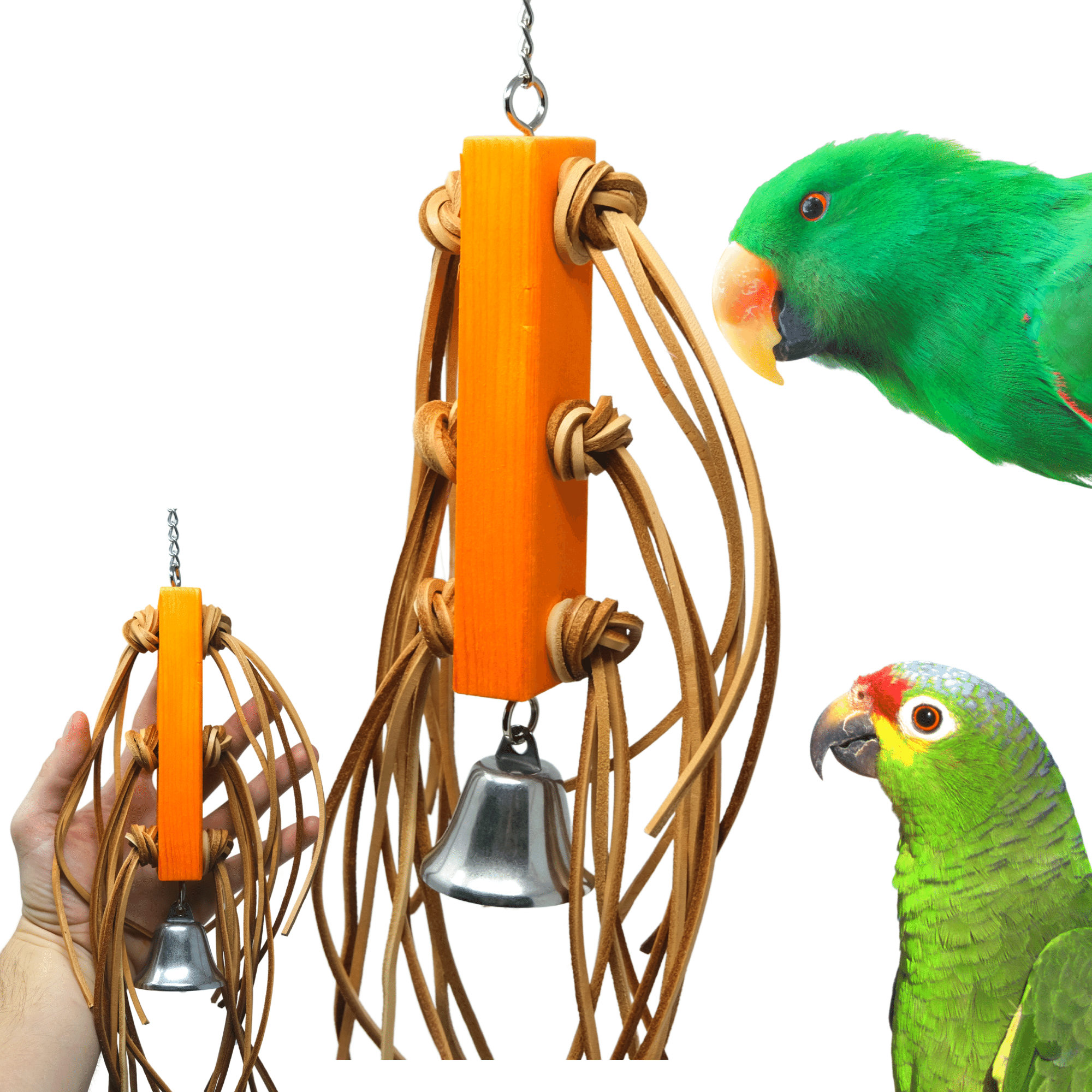 2581 Leather Tassel - Bonka Bird Toys