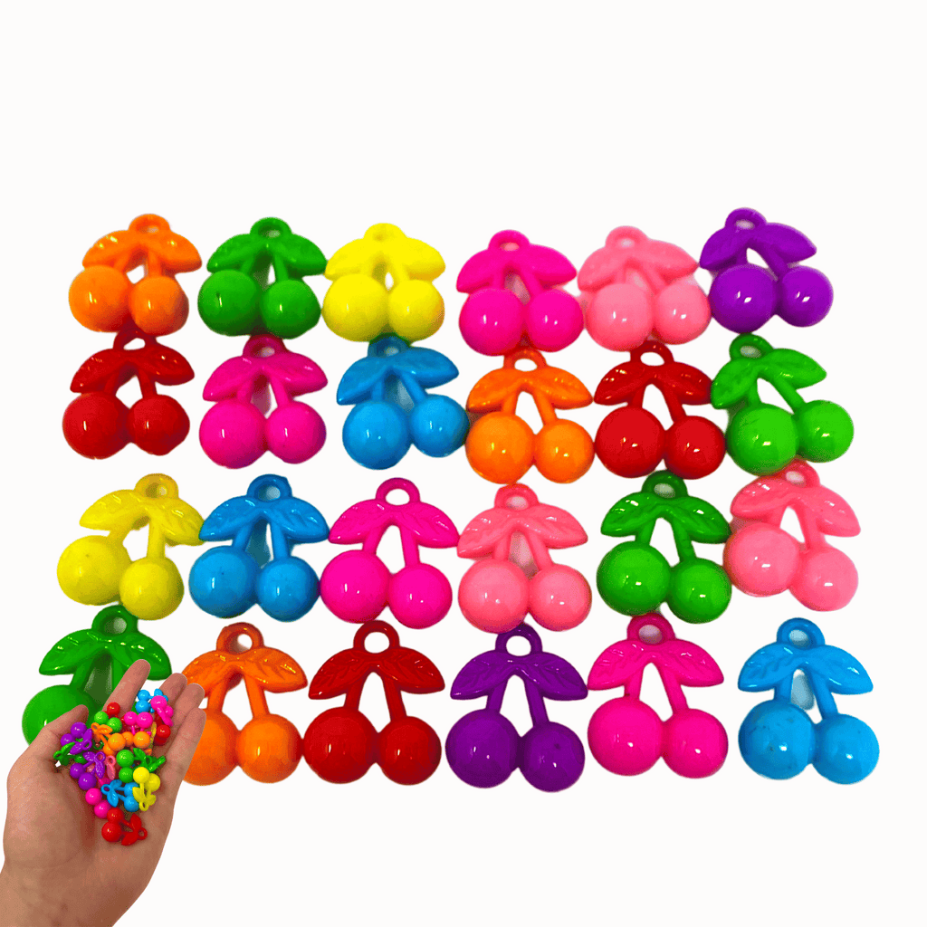 2952 PK24 Assorted Plastic Cherries - Bonka Bird Toys