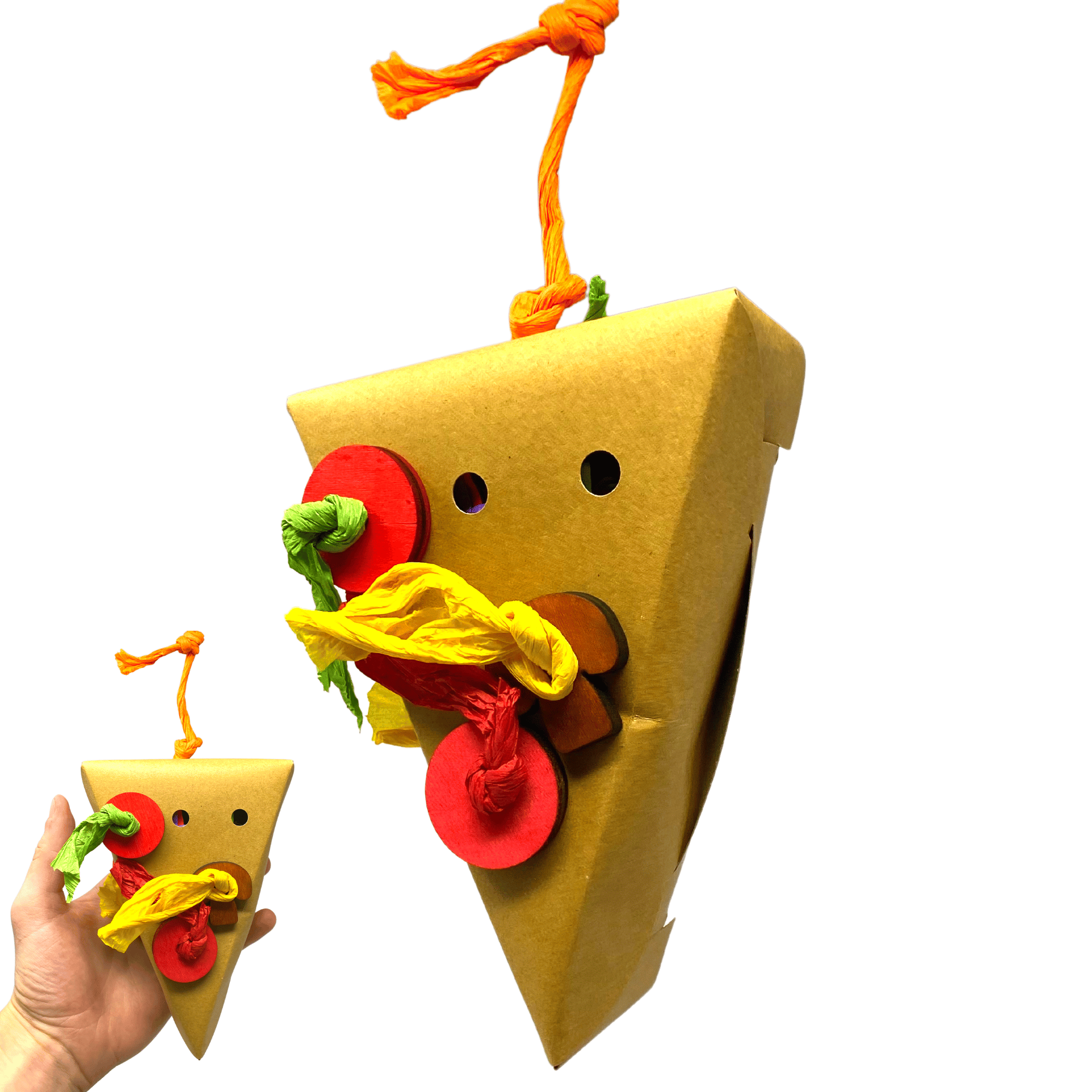 2218 Medium Pizza Slice - Bonka Bird Toys