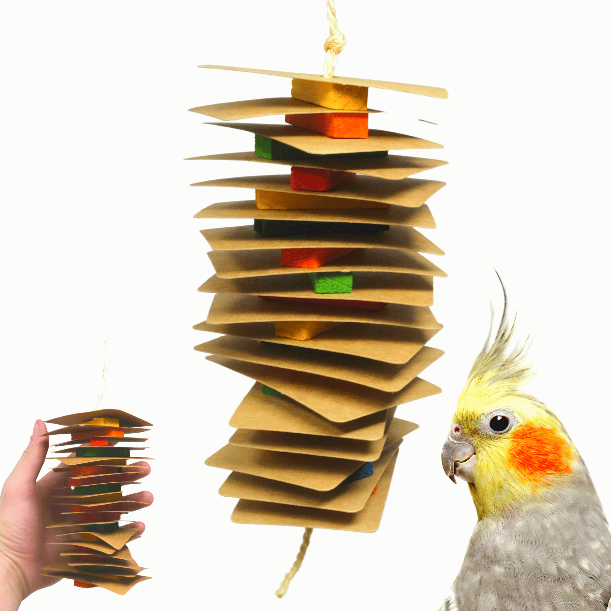 2462 Small Card Tower - Bonka Bird Toys