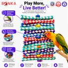 1798 Big Foamy Delight - Bonka Bird Toys