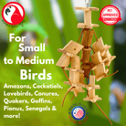 1152 Stellar Chomp Tower - Bonka Bird Toys