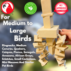 2763 Natural Cubic - Bonka Bird Toys