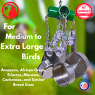 1750 Clacker Green - Bonka Bird Toys