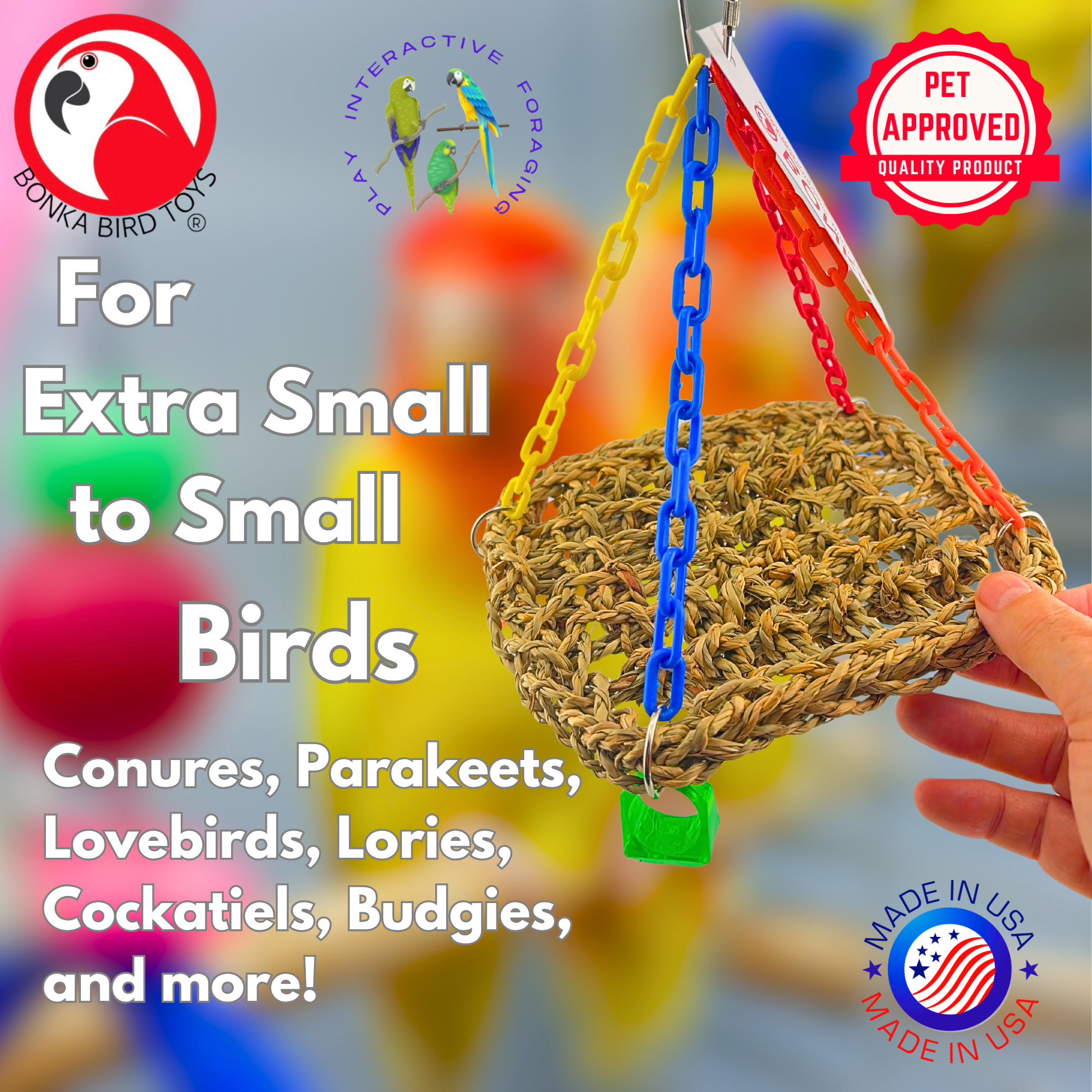 1726 Platform Central - Bonka Bird Toys