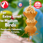 1932N Natural Two Cake - Bonka Bird Toys