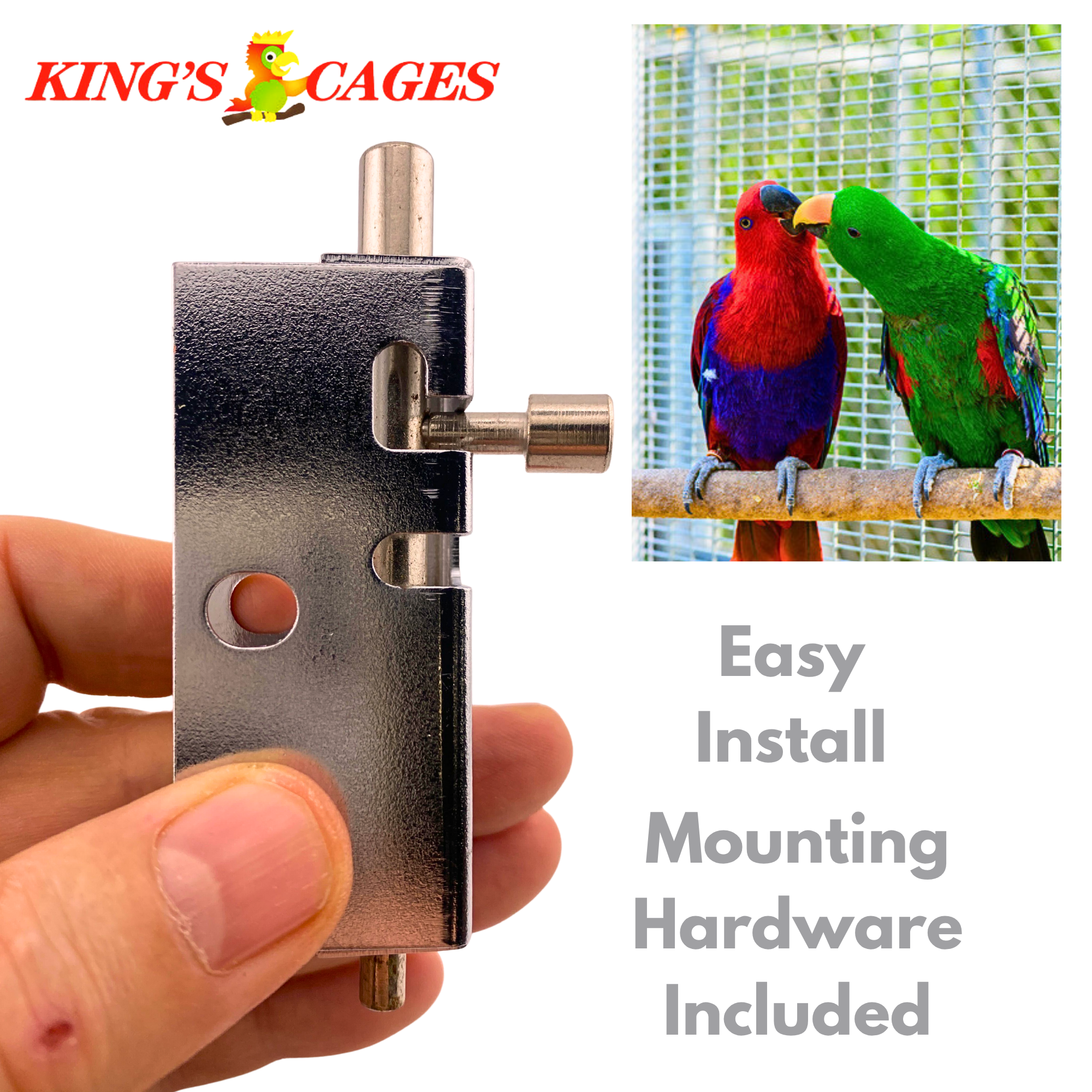 Kings Cages 1156 Lock 4 - Bonka Bird Toys