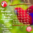 2029 Medium Sisal Cargo Net - Bonka Bird Toys