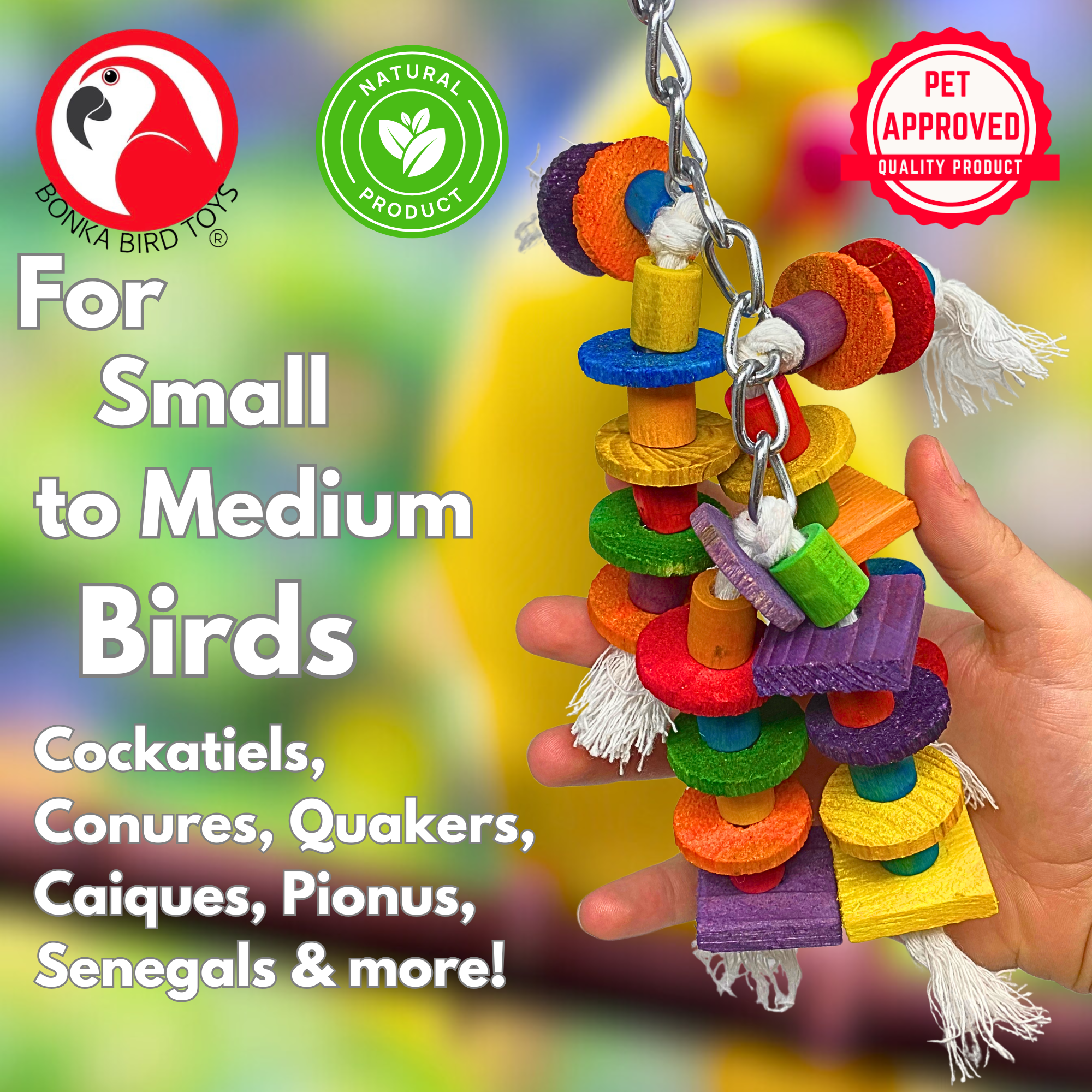 1092 Jumble Chew - Bonka Bird Toys