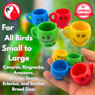 2779 Pk4 Mini Smile Mugs - Bonka Bird Toys