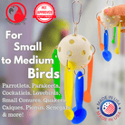 1378 Spoon Rattle Pop - Bonka Bird Toys
