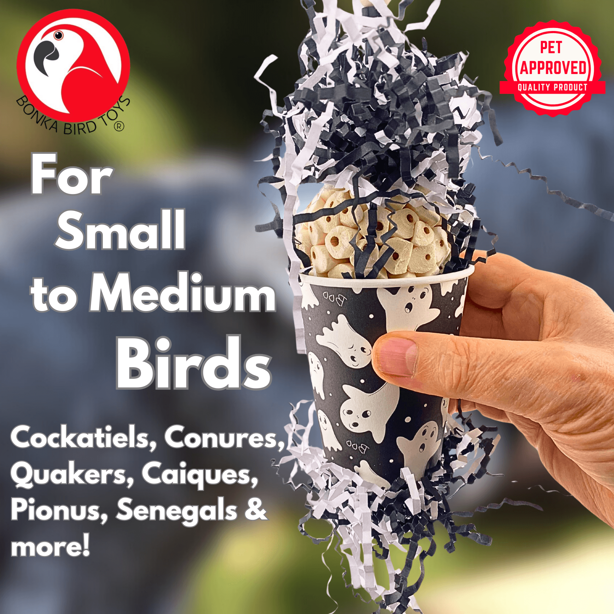 2871 Ghost Jumble - Bonka Bird Toys