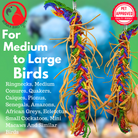 2629 Large Leather Braid - Bonka Bird Toys