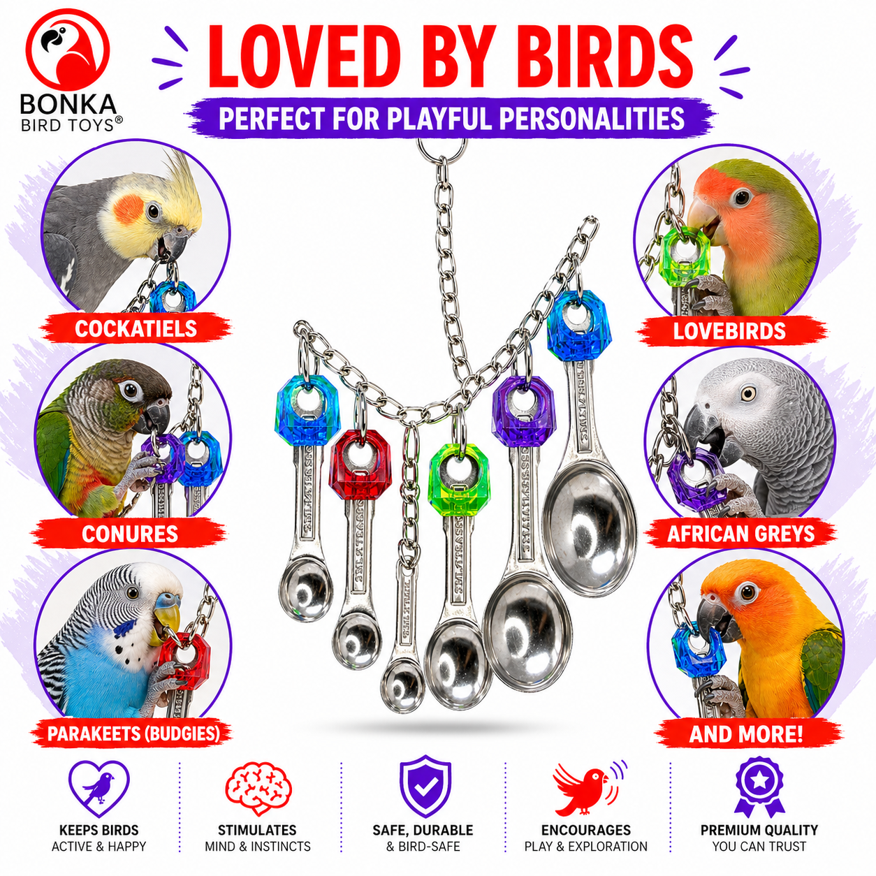 1969 Spoon Delight - Bonka Bird Toys