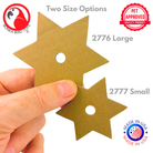 2776 Pk12 Large Cardboard Stars - Bonka Bird Toys