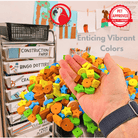 1695 Pack of 400 Foam Beads - Bonka Bird Toys