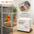 Large Tweeky Clean Bird Seed Feeder On Sale! - Bonka Bird Toys