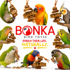 1138 Rustic Ripper - Bonka Bird Toys