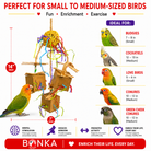 2635 Peekaboo Trio - Bonka Bird Toys