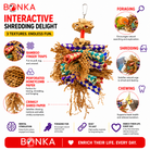3450 Paper Shred - Bonka Bird Toys