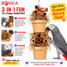 3867 Duo Money Pot - Bonka Bird Toys