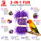3885 Sola Heart Log - Bonka Bird Toys