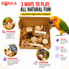 2028 Natural Foraging Bonka Box - Bonka Bird Toys
