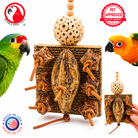 1427 Mahogany Forage Block - Bonka Bird Toys