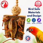 1427 Mahogany Forage Block - Bonka Bird Toys