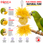 3885 Sola Heart Log - Bonka Bird Toys