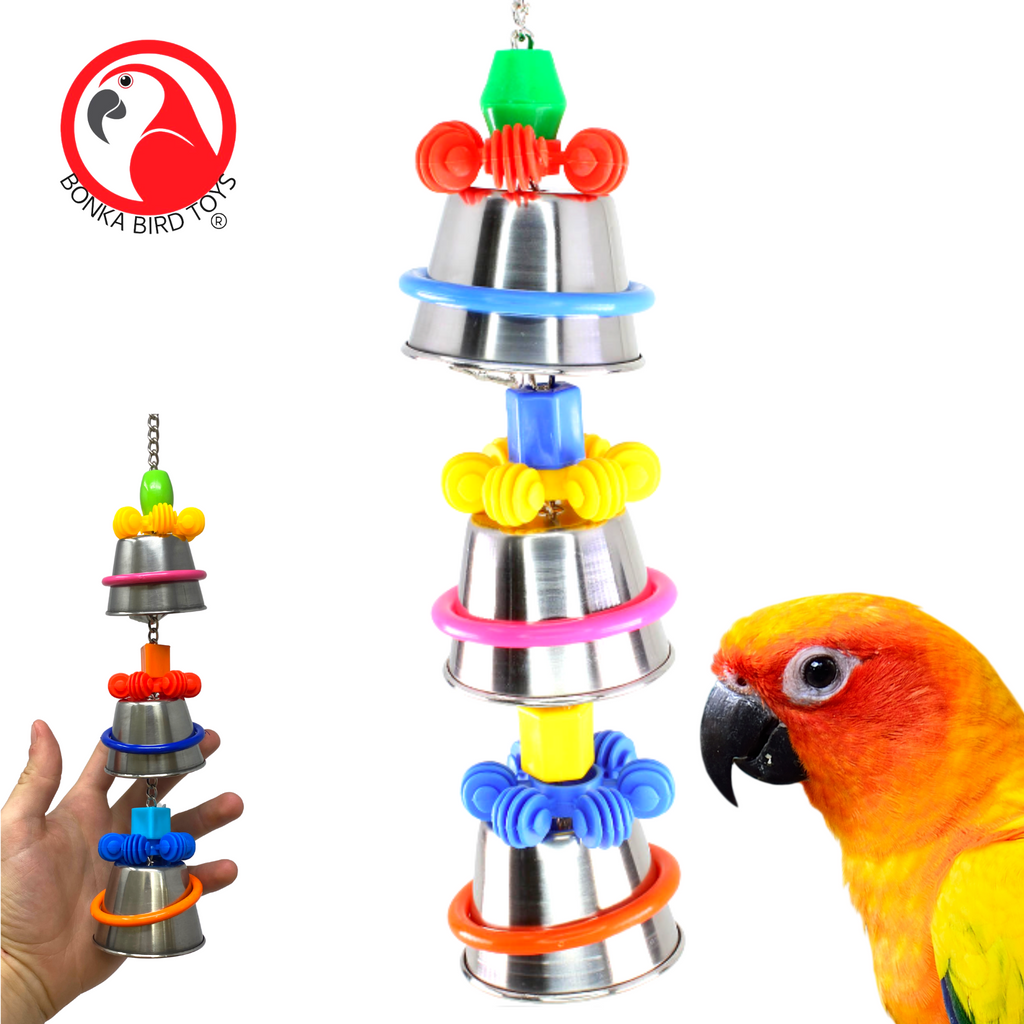 2122 Ringer Bucket - Bonka Bird Toys