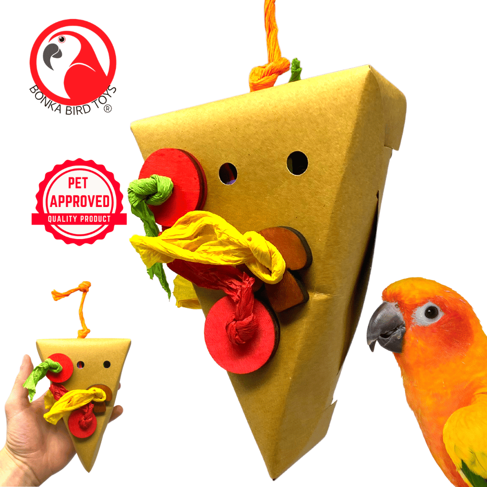 2218 Medium Pizza Slice - Bonka Bird Toys