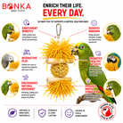 3885 Sola Heart Log - Bonka Bird Toys
