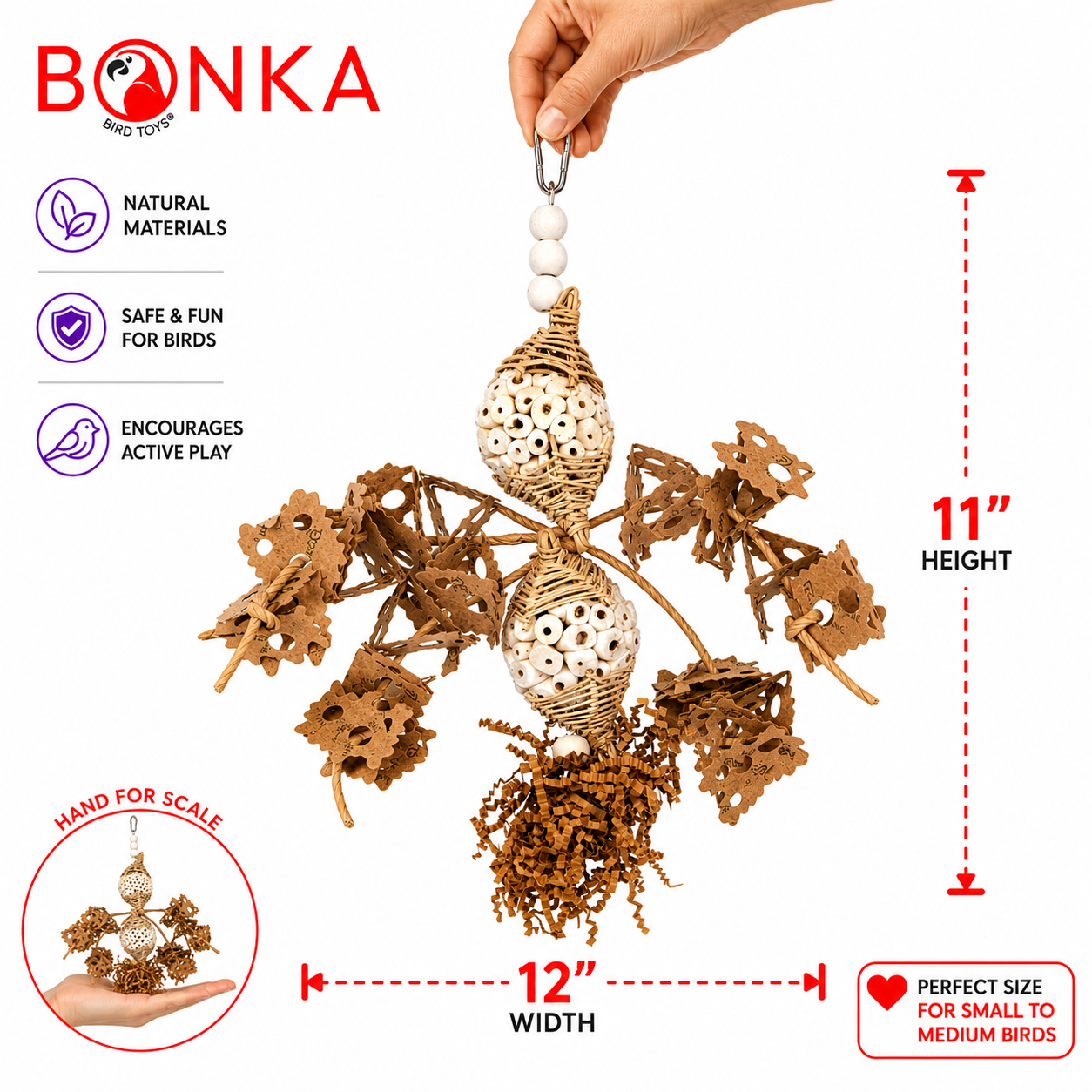 2557 Sola Spider - Bonka Bird Toys